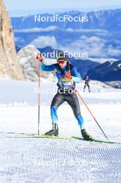 12.10.2024, Ramsau am Dachstein, Austria (AUT): Dmytro Pidruchnyi (UKR) - Biathlon summer training, Dachsteinglacier, Ramsau am Dachstein (AUT). www.nordicfocus.com. © Manzoni/NordicFocus. Every downloaded picture is fee-liable.