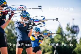 05.09.2024, Font-Romeu, France (FRA): Sara Andersson (SWE) - Biathlon summer training, Font-Romeu (FRA). www.nordicfocus.com. © Authamayou/NordicFocus. Every downloaded picture is fee-liable.