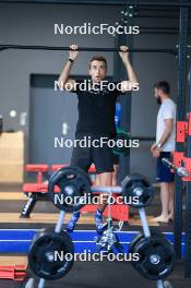 23.07.2024, Premanon, France (FRA): Theo Guiraud Poillot (FRA) - Biathlon summer training, Premanon (FRA). www.nordicfocus.com. © Manzoni/NordicFocus. Every downloaded picture is fee-liable.