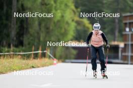 10.09.2024, Lenzerheide, Switzerland (SUI): Amy Baserga (SUI) - Biathlon summer training, Lenzerheide (SUI). www.nordicfocus.com. © Manzoni/NordicFocus. Every downloaded picture is fee-liable.