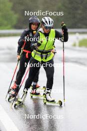 21.05.2024, Lenzerheide, Switzerland (SUI): Lea Meier (SUI), Lena Haecki-Gross (SUI), (l-r) - Biathlon summer training, Lenzerheide (SUI). www.nordicfocus.com. © Manzoni/NordicFocus. Every downloaded picture is fee-liable.