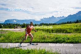 27.06.2024, Lavaze, Italy (ITA): Vetle Sjaastad Christiansen (NOR) - Biathlon summer training, Lavaze (ITA). www.nordicfocus.com. © Barbieri/NordicFocus. Every downloaded picture is fee-liable.