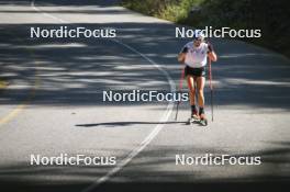 27.08.2024, Martell, Italy (ITA): Wierer Dorothea (ITA) - Biathlon summer training, Martell (ITA). www.nordicfocus.com. © Vanzetta/NordicFocus. Every downloaded picture is fee-liable.