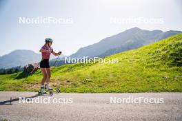 31.07.2024, Lavaze, Italy (ITA): Anna Andexer (AUT) - Biathlon summer training, Lavaze (ITA). www.nordicfocus.com. © Barbieri/NordicFocus. Every downloaded picture is fee-liable.