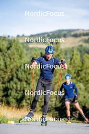 05.09.2024, Font-Romeu, France (FRA): Jesper Nelin (SWE) - Biathlon summer training, Font-Romeu (FRA). www.nordicfocus.com. © Authamayou/NordicFocus. Every downloaded picture is fee-liable.