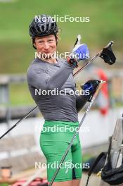 05.09.2024, Lenzerheide, Switzerland (SUI): Arnaud Du Pasquier (SUI) - Biathlon summer training, Lenzerheide (SUI). www.nordicfocus.com. © Manzoni/NordicFocus. Every downloaded picture is fee-liable.