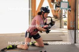 12.06.2024, Premanon, France (FRA): Lou Jeanmonnot (FRA) - Biathlon summer training, Premanon (FRA). www.nordicfocus.com. © Manzoni/NordicFocus. Every downloaded picture is fee-liable.