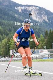 04.09.2024, Lenzerheide, Switzerland (SUI): Irene Cadurisch (SUI) - Biathlon summer training, Lenzerheide (SUI). www.nordicfocus.com. © Manzoni/NordicFocus. Every downloaded picture is fee-liable.