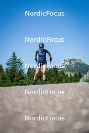 31.07.2024, Lavaze, Italy (ITA): Lea Rothschopf (AUT) - Biathlon summer training, Lavaze (ITA). www.nordicfocus.com. © Barbieri/NordicFocus. Every downloaded picture is fee-liable.