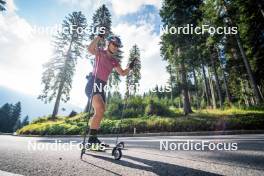 06.08.2024, Lavaze, Italy (ITA): Anna Gandler (AUT) - Biathlon summer training, Lavaze (ITA). www.nordicfocus.com. © Barbieri/NordicFocus. Every downloaded picture is fee-liable.