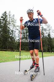 04.09.2024, Lenzerheide, Switzerland (SUI): Endre Stroemsheim (NOR) - Biathlon summer training, Lenzerheide (SUI). www.nordicfocus.com. © Manzoni/NordicFocus. Every downloaded picture is fee-liable.