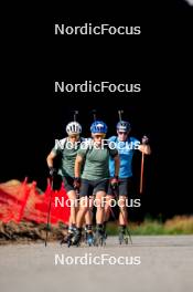 28.08.2024, Bessans, France (FRA): Oscar Lombardot (FRA) - Biathlon summer training, Bessans (FRA). www.nordicfocus.com. © Authamayou/NordicFocus. Every downloaded picture is fee-liable.