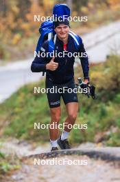 11.10.2024, Ramsau am Dachstein, Austria (AUT): Vitalii Mandzyn (UKR) - Biathlon summer training, Dachsteinglacier, Ramsau am Dachstein (AUT). www.nordicfocus.com. © Manzoni/NordicFocus. Every downloaded picture is fee-liable.