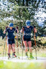 05.09.2024, Font-Romeu, France (FRA): Sara Andersson (SWE) - Biathlon summer training, Font-Romeu (FRA). www.nordicfocus.com. © Authamayou/NordicFocus. Every downloaded picture is fee-liable.