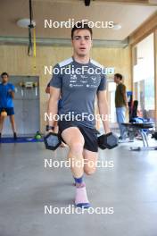 16.09.2024, Lenzerheide, Switzerland (SUI): Remi Broutier (FRA) - Biathlon summer training, Lenzerheide (SUI). www.nordicfocus.com. © Manzoni/NordicFocus. Every downloaded picture is fee-liable.