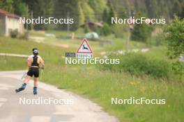 11.06.2024, Premanon, France (FRA): Jeanne Richard (FRA), Oceane Michelon (FRA), (l-r) - Biathlon summer training, Premanon (FRA). www.nordicfocus.com. © Manzoni/NordicFocus. Every downloaded picture is fee-liable.