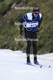 06.11.2024, Davos, Switzerland (SUI): Sandro Bovisi (SUI) - Biathlon training, snowfarming track, Davos (SUI). www.nordicfocus.com. © Manzoni/NordicFocus. Every downloaded picture is fee-liable.