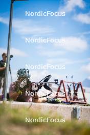 06.08.2024, Lavaze, Italy (ITA): Dunja Zdouc (AUT) - Biathlon summer training, Lavaze (ITA). www.nordicfocus.com. © Barbieri/NordicFocus. Every downloaded picture is fee-liable.