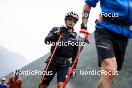 26.08.2024, Martell, Italy (ITA): Tommaso Giacomel (ITA) - Biathlon summer training, Martell (ITA). www.nordicfocus.com. © Vanzetta/NordicFocus. Every downloaded picture is fee-liable.