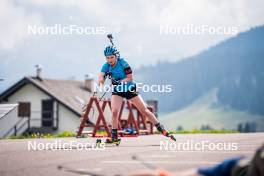 06.06.2024, Lavaze, Italy (ITA): Anna-Karin Heijdenberg (SWE) - Biathlon summer training, Lavaze (ITA). www.nordicfocus.com. © Barbieri/NordicFocus. Every downloaded picture is fee-liable.