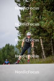 20.09.2024, Font-Romeu, France (FRA): Eve Bouvard (BEL) - Biathlon summer training, Font-Romeu (FRA). www.nordicfocus.com. © Authamayou/NordicFocus. Every downloaded picture is fee-liable.