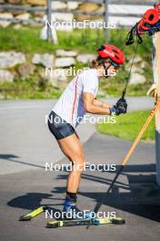 17.07.2024, Martell, Italy (ITA): Lisa Vittozzi (ITA) - Biathlon summer training, Martell (ITA). www.nordicfocus.com. © Barbieri/NordicFocus. Every downloaded picture is fee-liable.