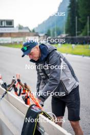 17.07.2024, Martell, Italy (ITA): Jonne Kahkonen (FIN) - Biathlon summer training, Martell (ITA). www.nordicfocus.com. © Barbieri/NordicFocus. Every downloaded picture is fee-liable.