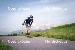 19.06.2024, Lavaze, Italy (ITA): Tommaso Giacomel (ITA) - Biathlon summer training, Lavaze (ITA). www.nordicfocus.com. © Vanzetta/NordicFocus. Every downloaded picture is fee-liable.