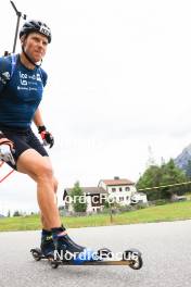 04.09.2024, Lenzerheide, Switzerland (SUI): Vetle Sjaastad Christiansen (NOR) - Biathlon summer training, Lenzerheide (SUI). www.nordicfocus.com. © Manzoni/NordicFocus. Every downloaded picture is fee-liable.