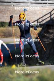 22.10.2024, Lavaze, Italy (ITA): Johannes Thingnes Boe (NOR) - Biathlon summer training, Lavaze (ITA). www.nordicfocus.com. © Vanzetta/NordicFocus. Every downloaded picture is fee-liable.