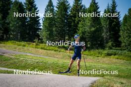 31.07.2024, Lavaze, Italy (ITA): Anna Gandler (AUT) - Biathlon summer training, Lavaze (ITA). www.nordicfocus.com. © Barbieri/NordicFocus. Every downloaded picture is fee-liable.