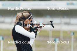 19.05.2024, Forni Avoltri, Italy (ITA): Hannah Auchentaller (ITA) - Biathlon summer training, Forni Avoltri (ITA). www.nordicfocus.com. © Del Fabbro/NordicFocus. Every downloaded picture is fee-liable.