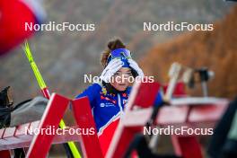 09.11.2024, Bessans, France (FRA): Lou Jeanmonnot (FRA) - Biathlon summer training, Bessans (FRA). www.nordicfocus.com. © Authamayou/NordicFocus. Every downloaded picture is fee-liable.