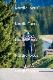 29.09.2024, Lavaze, Italy (ITA): Lukas Hofer (ITA) - Biathlon summer training, Lavaze (ITA). www.nordicfocus.com. © Barbieri/NordicFocus. Every downloaded picture is fee-liable.