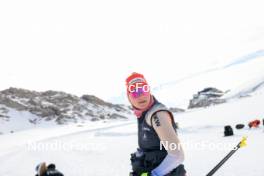 14.10.2024, Ramsau am Dachstein, Austria (AUT): Amy Baserga (SUI) - Biathlon summer training, Dachsteinglacier, Ramsau am Dachstein (AUT). www.nordicfocus.com. © Manzoni/NordicFocus. Every downloaded picture is fee-liable.