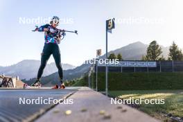 22.10.2024, Lavaze, Italy (ITA): Karoline Offigstad Knotten (NOR) - Biathlon summer training, Lavaze (ITA). www.nordicfocus.com. © Vanzetta/NordicFocus. Every downloaded picture is fee-liable.