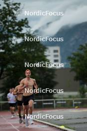 15.06.2024, Grenoble, France (FRA): Emilien Jacquelin (FRA) - Biathlon summer training, Grenoble (FRA). www.nordicfocus.com. © Joly/NordicFocus. Every downloaded picture is fee-liable.