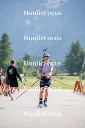 28.08.2024, Bessans, France (FRA): Jeanne Richard (FRA) - Biathlon summer training, Bessans (FRA). www.nordicfocus.com. © Authamayou/NordicFocus. Every downloaded picture is fee-liable.