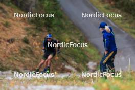 11.10.2024, Ramsau am Dachstein, Austria (AUT): Nadia Bilova (UKR) - Biathlon summer training, Dachsteinglacier, Ramsau am Dachstein (AUT). www.nordicfocus.com. © Manzoni/NordicFocus. Every downloaded picture is fee-liable.