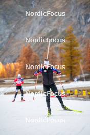 09.11.2024, Bessans, France (FRA): Oceane Michelon (FRA) - Biathlon summer training, Bessans (FRA). www.nordicfocus.com. © Authamayou/NordicFocus. Every downloaded picture is fee-liable.