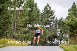 20.09.2024, Font-Romeu, France (FRA): Lotte Lie (BEL) - Biathlon summer training, Font-Romeu (FRA). www.nordicfocus.com. © Authamayou/NordicFocus. Every downloaded picture is fee-liable.