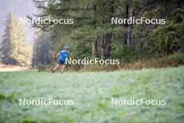 29.08.2024, Bessans, France (FRA): Oscar Lombardot (FRA) - Biathlon summer training, Bessans (FRA). www.nordicfocus.com. © Authamayou/NordicFocus. Every downloaded picture is fee-liable.