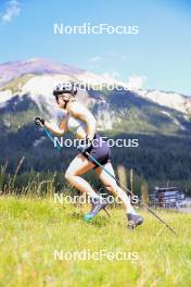 15.07.2024, Lenzerheide, Switzerland (SUI): Grace Castonguay (USA) - Biathlon summer training, Lenzerheide (SUI). www.nordicfocus.com. © Manzoni/NordicFocus. Every downloaded picture is fee-liable.