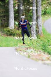 03.07.2024, Premanon, France (FRA): Fabien Claude (FRA) - Biathlon summer training, Premanon (FRA). www.nordicfocus.com. © Manzoni/NordicFocus. Every downloaded picture is fee-liable.