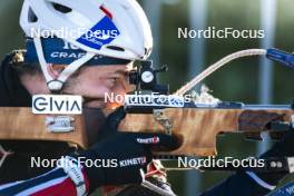 22.10.2024, Lavaze, Italy (ITA): Sturla Holm Laegreid (NOR) - Biathlon summer training, Lavaze (ITA). www.nordicfocus.com. © Vanzetta/NordicFocus. Every downloaded picture is fee-liable.