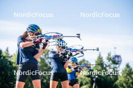 05.09.2024, Font-Romeu, France (FRA): Ella Halvarsson (SWE) - Biathlon summer training, Font-Romeu (FRA). www.nordicfocus.com. © Authamayou/NordicFocus. Every downloaded picture is fee-liable.