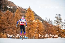 07.11.2024, Bessans, France (FRA): Damien Levet (FRA) - Biathlon summer training, Bessans (FRA). www.nordicfocus.com. © Authamayou/NordicFocus. Every downloaded picture is fee-liable.