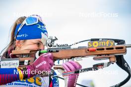 09.11.2024, Bessans, France (FRA): Justine Braisaz-Bouchet (FRA) - Biathlon summer training, Bessans (FRA). www.nordicfocus.com. © Authamayou/NordicFocus. Every downloaded picture is fee-liable.