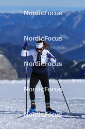 12.10.2024, Ramsau am Dachstein, Austria (AUT): Gilonne Guigonnat (FRA) - Biathlon summer training, Dachsteinglacier, Ramsau am Dachstein (AUT). www.nordicfocus.com. © Manzoni/NordicFocus. Every downloaded picture is fee-liable.