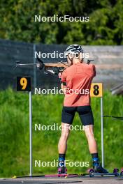 27.06.2024, Lavaze, Italy (ITA): Juni Arnekleiv (NOR) - Biathlon summer training, Lavaze (ITA). www.nordicfocus.com. © Barbieri/NordicFocus. Every downloaded picture is fee-liable.